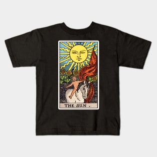 The Sun Tarot Card Kids T-Shirt